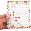 Yoklili 80 Confetti Incentive Chart for Classroom Home with 800 Star Stickers