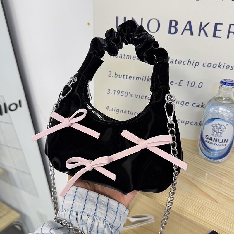 Bow Princess Crossbody Bag for Women Shoulder Bags Fashi Chain Purse and Handbags Designer Bags Female Bag  Sac
