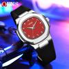 OFNS1583 Top Fashion Men's and Women's Watch Innovative Case Lightweight 80G Dual Dial Design Fashionable Quartz Watch-1