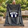 FC Zurich Blanket Flannel Blanket Soft Cozy Plush Throw for Sofa Bed Lightweight Home Decoration Gifts for Christmas Various Holidays