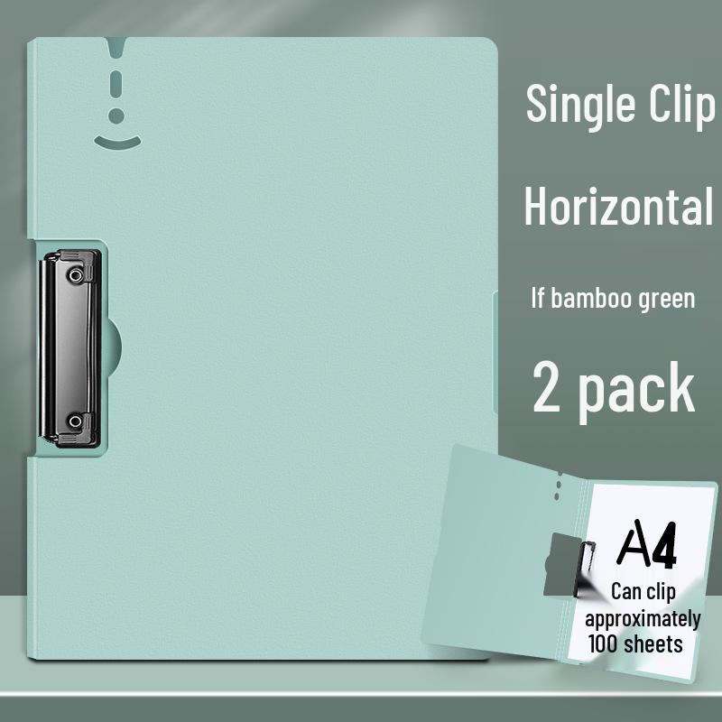 A4 Double Clip Folder for Documents and Resume Storage