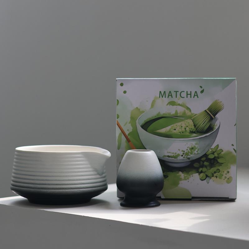 

Japanese Matcha Tea Set Whisk Stand Tea Ceremony Matcha Bowl Grinder Brushes Tools Holder Tea Accessories Teaware Gift New