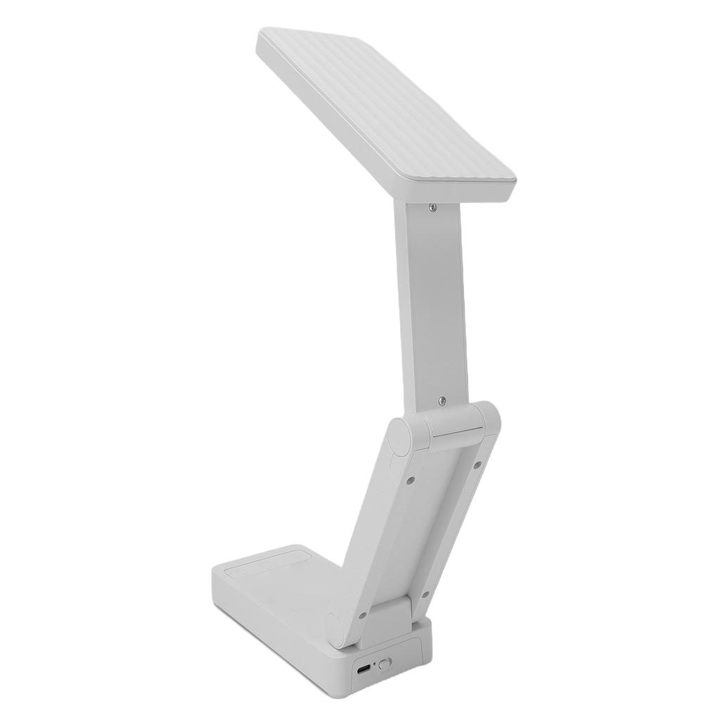 Foldable LED Desk Lamp 3 Color Temperatures Stepless Dimming 3600mAh Battery Operated Eye Caring Reading Lamp with