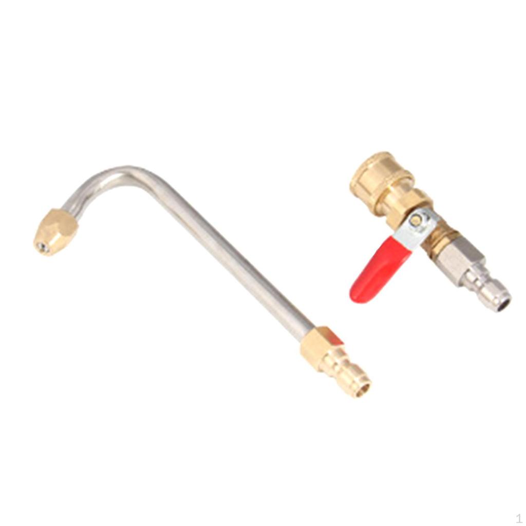 1/4 Quick Connect Washer Lance Pressure Extension Attachment Accessories