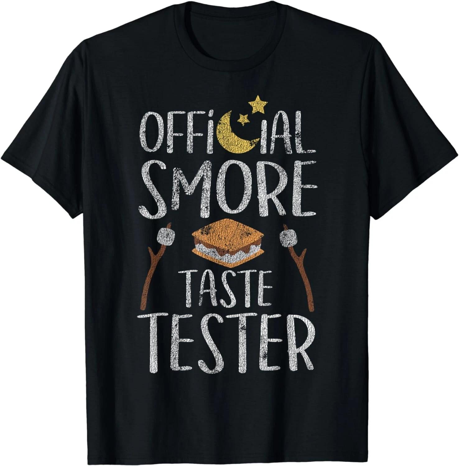 

Official S more Tester Campfire Camping Distressed Gift Unisex T-Shirt S