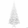 Sapin de Noël artificiel - MAISON EXCLUSIVE - Pré-éclairé et boules - 240 cm - Blanc - 1300 branches