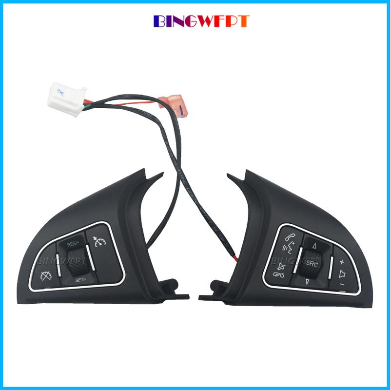 Car Steering Wheel Buttons Bluetooth Phone Cruise Control Remote Control Button Music Button For JAC S3 2014 2015 2016