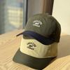 New American retro style soft-top baseball cap with contrasting colors and lettering, trendy for both men and women2026Large-cap size baseball cap
