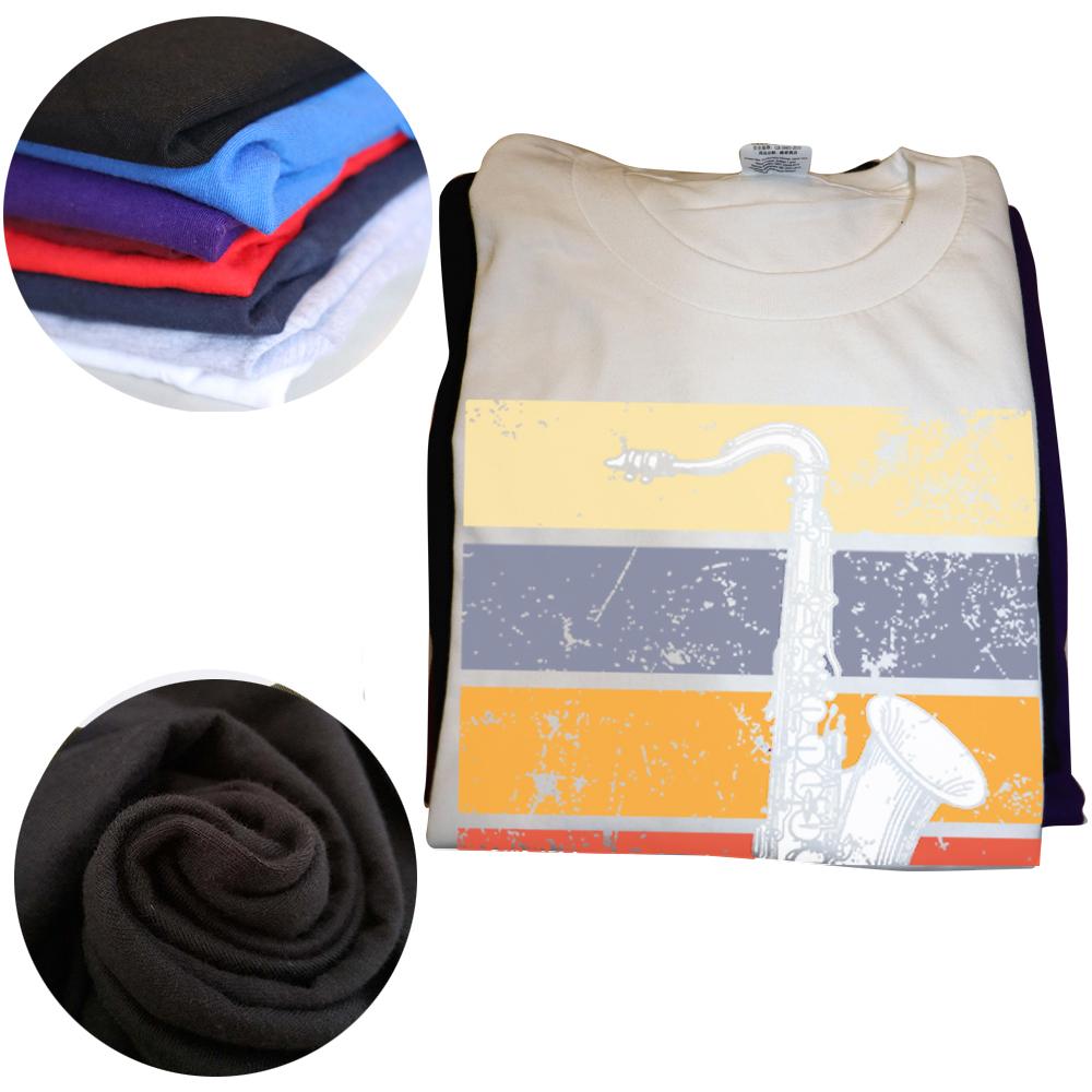 Saksofon Retro Klasyczny Saksofonista Muzyka Jazzowa Koszulki Graficzne Streetwear Krótki Rękaw Prezenty Urodzinowe Letni Styl T-shirt Męski