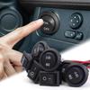 Round/ Square Head Rocker Switch ON/Off SPST 2Pin Toggle Switch with Wires DC12V-24V Electrical Switch for Automotive Boat RVs Switches Seat 3