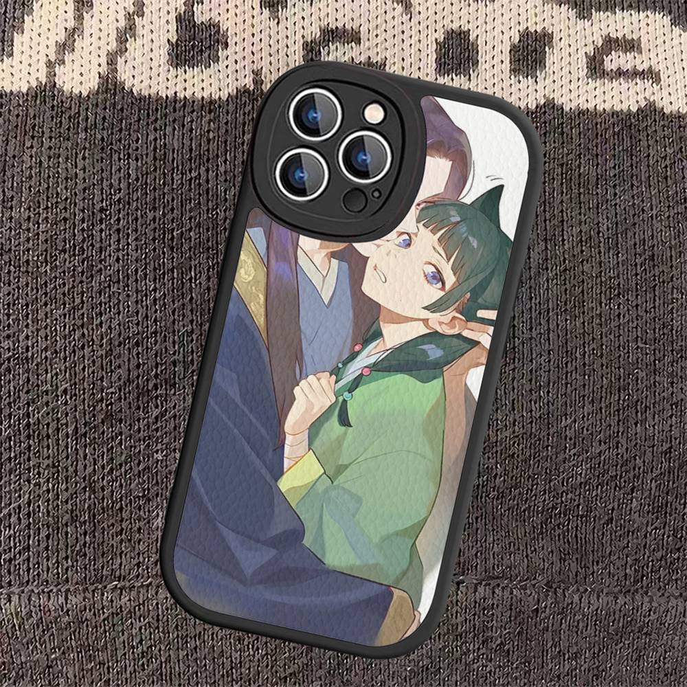 

Anime The Apothecary Diaries Phone Case Hard Leather For iPhone 16 15 14 13 12 Mini 11 14 Pro Max Xs X Xr 7 8 Plus Fundas iPhone 15pro max