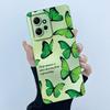 For Xiaomi Redmi Note 12 4G Phone Case Simplicity Butterflies Floral Soft Liquid Silicone Back Shell For Redmi Note12 4G Covers