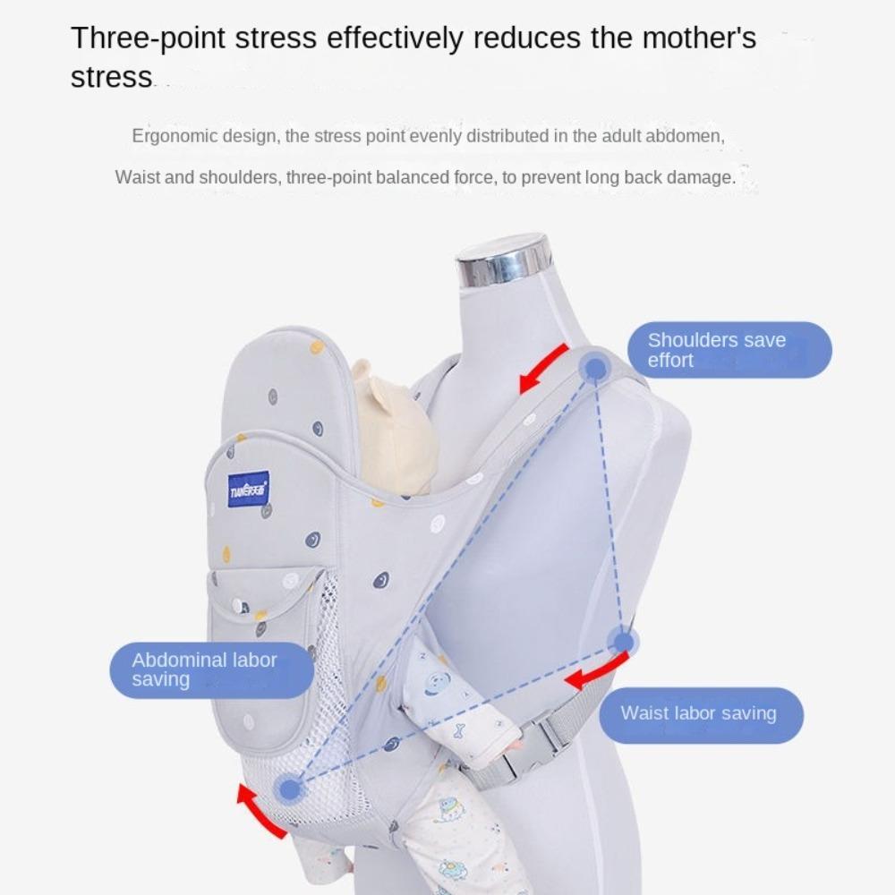 Fascia Multifunzione per Bambino Marsupio Canguro Neonato Fascia per Allattamento