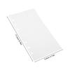 50 Sheets A6 6 Ring Sticker Collecting Refill Sheet Double-Sided Blank Release Paper Pages for Sticker Book Binder Organizer