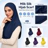Soft Fabric Pullover Hijab Full Coverage Women Hijab Scarf New Instant Turbans  Daily Wear