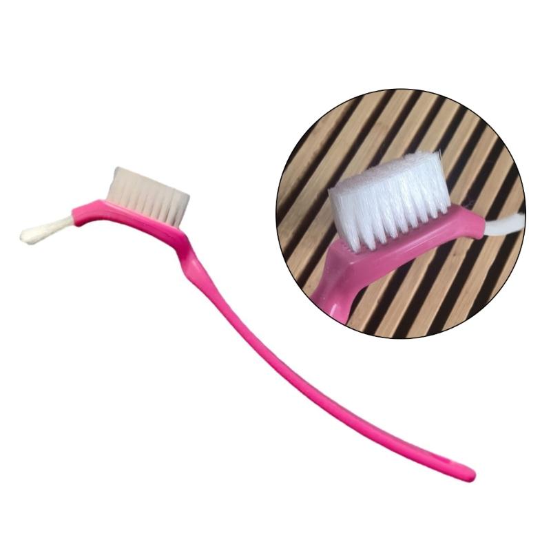 Compacts Cleaning Tool Short Handle Scrubbing Brush for TM5/6 Cutter Head Brush Washing Tool Scrubbing Narrow Gaps