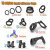 Men's Silicone Chastity Ring: Anti-Ejaculation Delay, Adult Sex Toy, Foreskin Penis Cock Ring