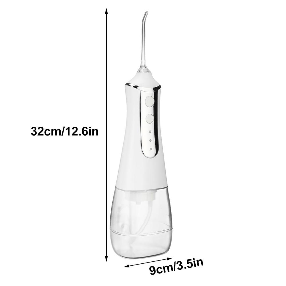 5W Oral Irrigator USB Rechargeable Water Flosser Portable Dental Water Jet Waterproof Electric Toothbrush Water Tank