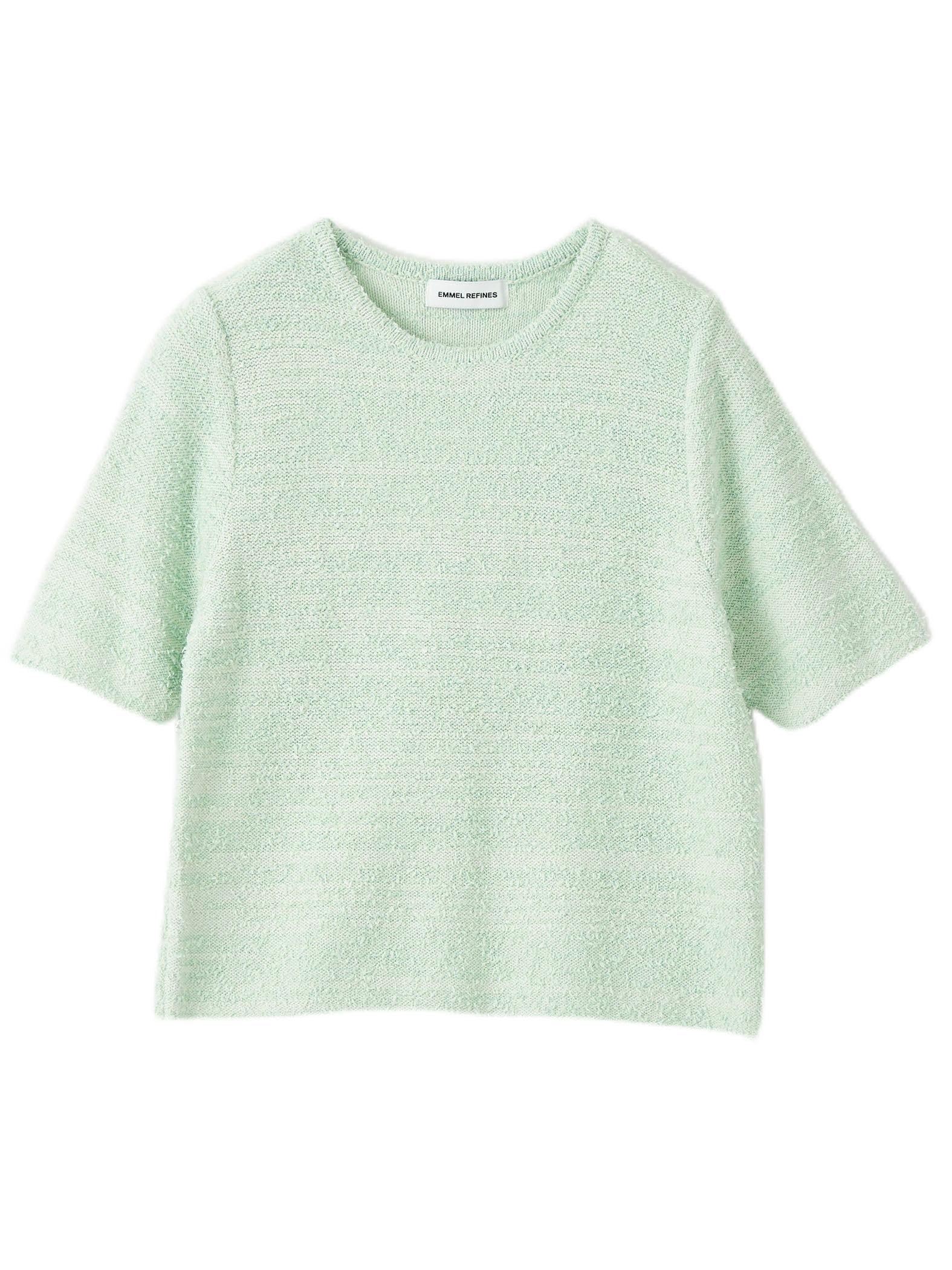 

Arrows Green Label EMMEL Ленточная Пряжа Вязаный Трикотаж с Коротким Рукавом 66181410320 6100 FREE [United Relaxing] REFINES EM LIME(61)