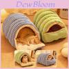 Cat Bed With Pp Cotton Insulation For Winter Allseason Pet Sleep Nest For Cats And Dogs