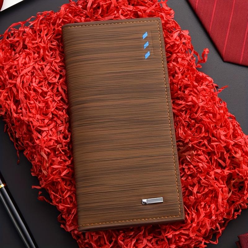 

Premium Long Wallet | 12 Card Slots, Coin Purse, Checkbook Holder, Unisex ID & Receipt Holder света кофе