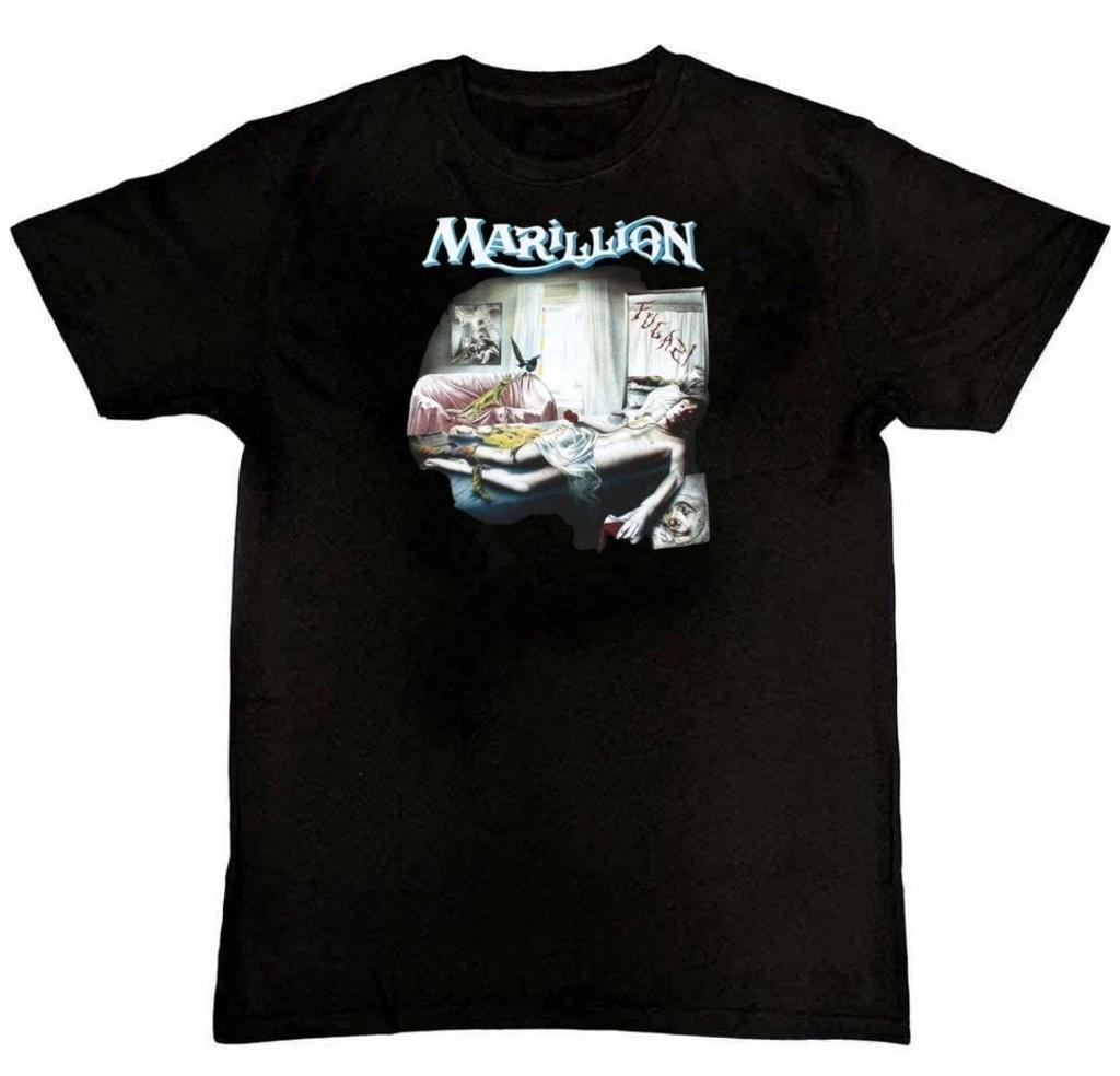 MARILLION FUGAZI Graphic Print Unisex Mens 100% Cotton T-shirt Mens Tees Top