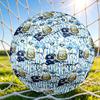 1pc Argentina Football Crest Size 5 Soccer Ball, Suitable for Practice Matches/tournament Training,Lightweight and Durable Logo7074