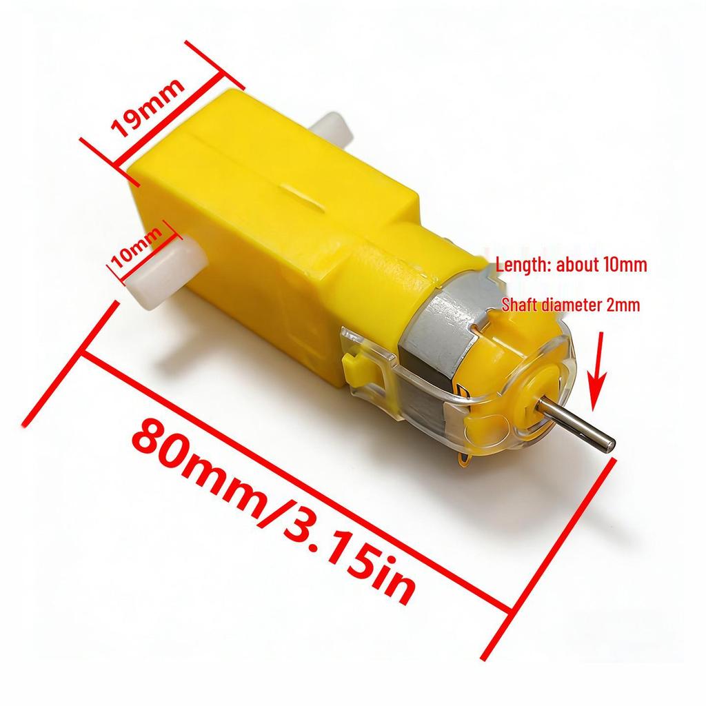 Cross-border DIY Remote Control Boat Model Motor & Propeller Set for Wind Power