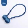 Headphone Curtain Strap with Light Luxury and High-grade Strap Magnetic Curtain Buckle Ring Bed Curtain Folding Rope Strap