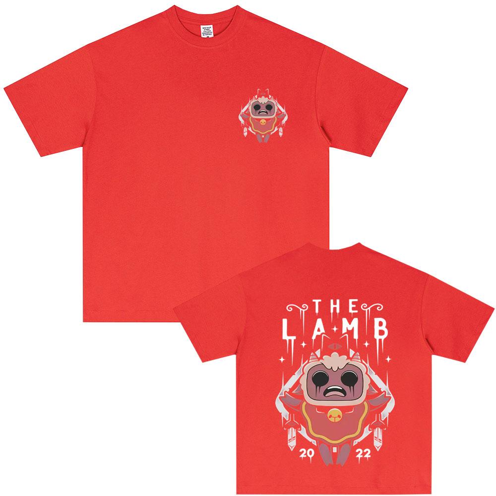 

Game Cult of The Lamb Graphic Tshirt Unisex Women Fashion Casual Oversized T Shirts Summer Unisex High Quality Soft Cotton Tshirt S