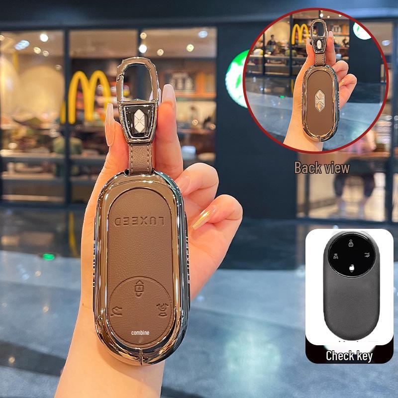 Kompatibel mit 2026 LUXEED R7 Schlüssel: Neue LUXEED S7 Bluetooth Smart Schutzhülle Tasche mit Schnalle.