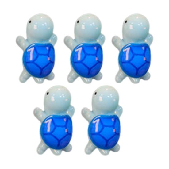3D Fridge Magnet 5Pcs Mini Resin Turtle Refrigerator Magnet, Colorful Tortoise Kitchen Home Office Locker Decorative Accessories Magnets