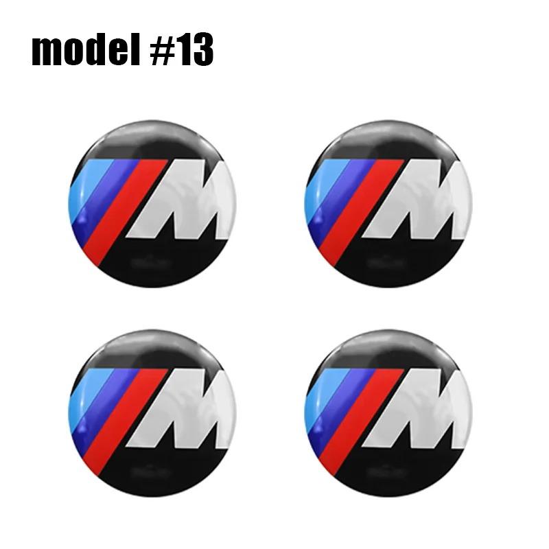 JKGN2 4pcs 56mm 60mm 65mm Car Wheel Center Hub Cap Sticker Badge For BMW M Performance E90 E92 F07 G30 G20 F34 F10 E71 F20 F40 E60 E70