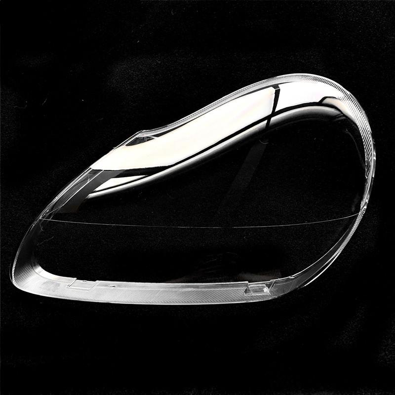 For Porsche Cayenne 2005 2006 Headlamp Lens Glass Shell Car Front Headlight Glass Cover Plexiglass Clear Lamp Lampshade