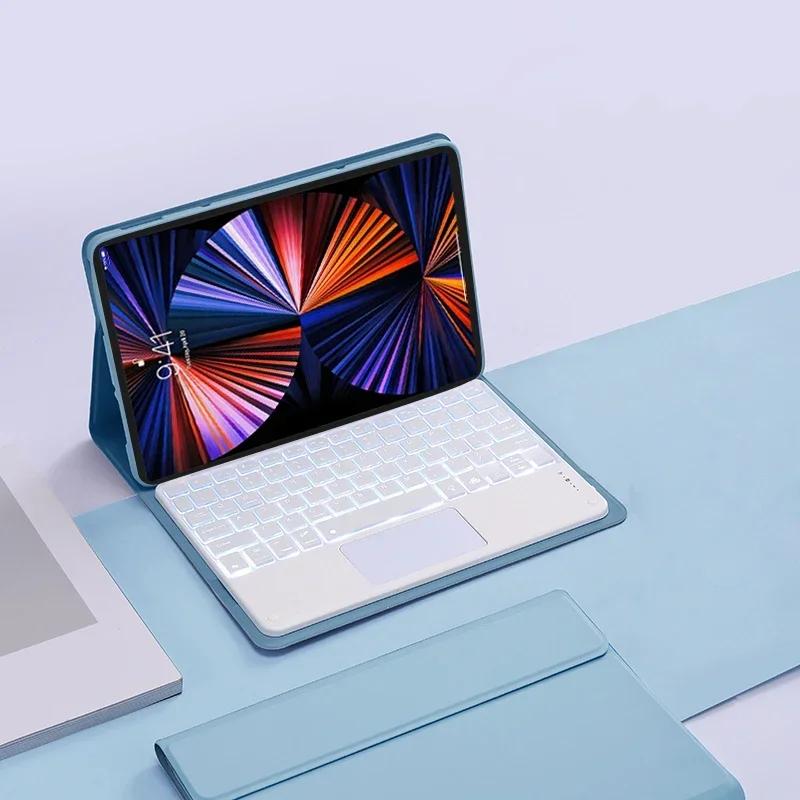 Backlit Touch Keyboard Case For Huawei Honor Pad X9a Case 11.5 Inch 2025 Tablets Keyboard Fashion Stand Cover Funda