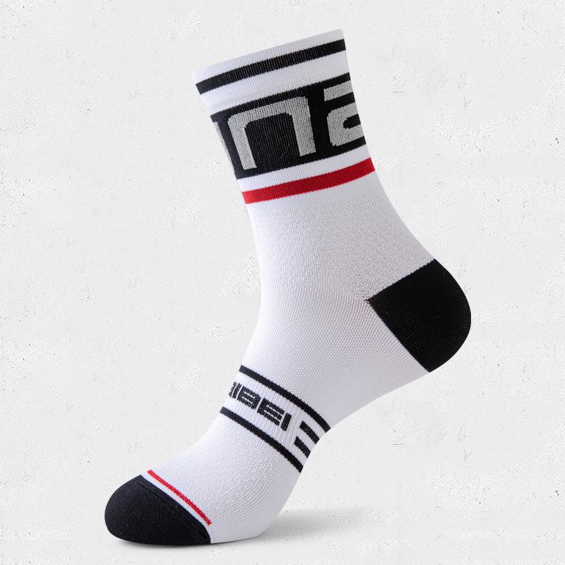 Speedner Men's Mid-Calf Cycling Compression Socks - Spring/Autumn Outdoor Road Bike Style
