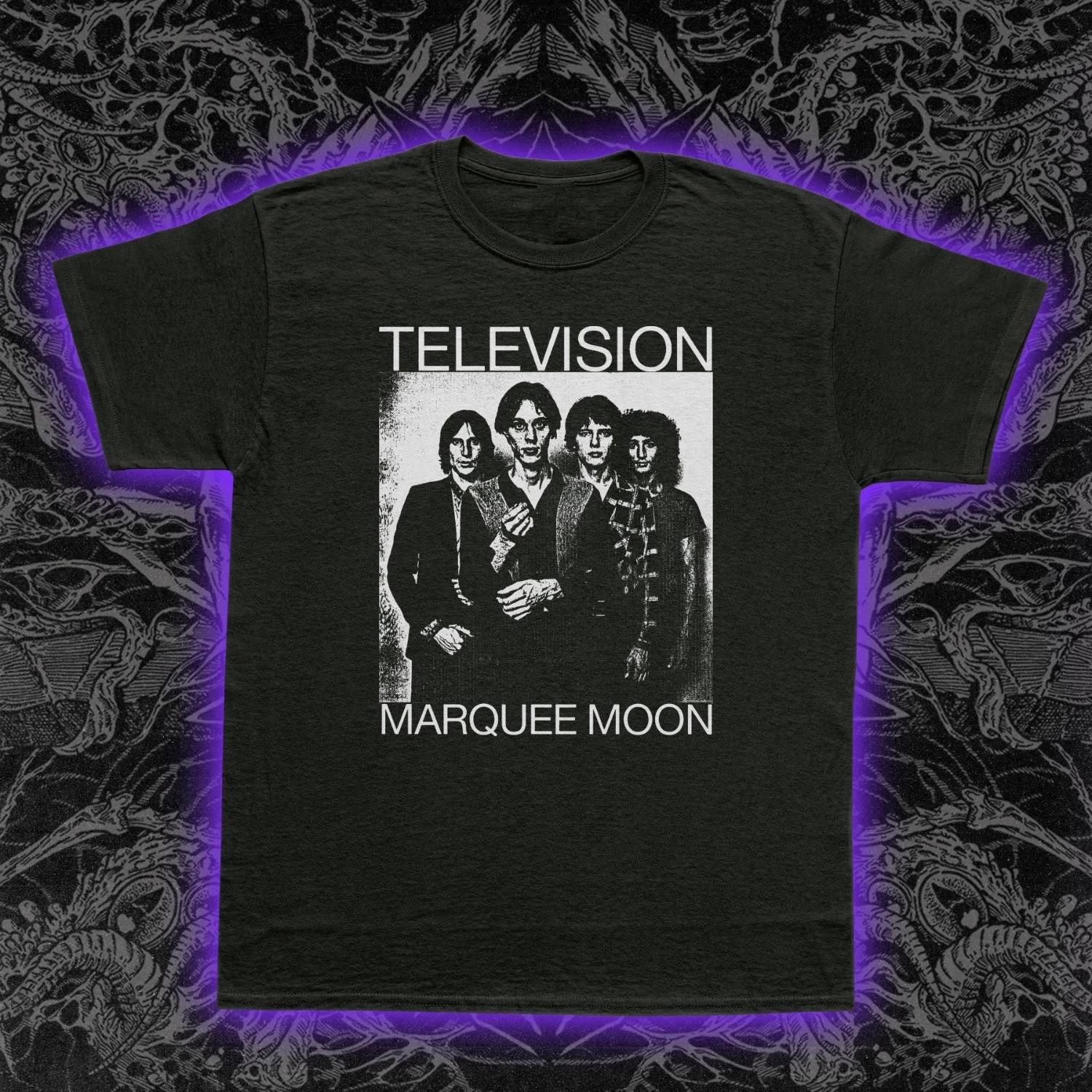Футболка Television Marquee Moon Арт-рок Пост-панк Нью-Йоркская Гитарная Музыка Футболка S-5XL M