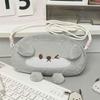 Water Sase Small Pencil Case With Plush Material For Students And Girls