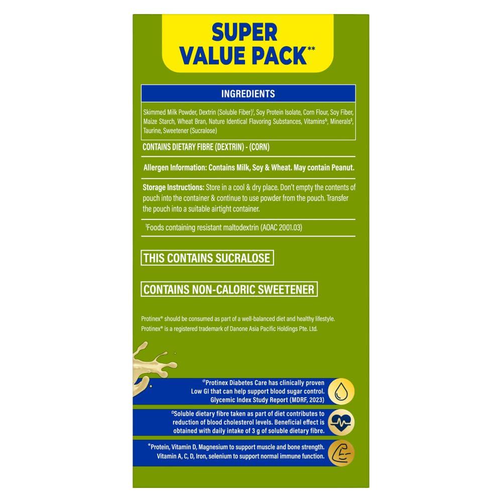 Protinex Diabetes Care Odżywcza Mieszanka Białkowa Smak Kremowej Wanilii 1 kg 40 Porcji BIB