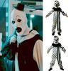 Clown Cosplay Terrifier Clothing Polyester Onesie Mask Halloween Party Costume