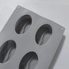 6/28Cavity Diy Coffee Bean Forms Mousse Cake Mold Silicone Pastry Molds For Baking French Dessert Cake Decorating Tools