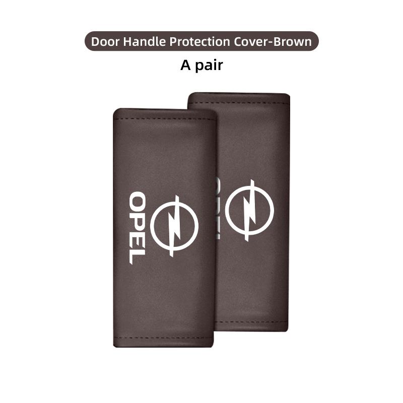 Car Door Handle Protector Anti Scratch Handle Pad Accessories For Opel Insignia Corsa Zafira Mokka Grandland Antara Ampera