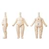 YMY Pear Shape Doll Body YMY BJD GSC Doll Head Mini Scale Cute Fat Action Figure Suitable for New Year Gift Milky White 9.8cm 1/12 1/8 1/12