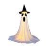 Glowing Ghost Figure Ornament Halloween Decoration 120cm High For Porch Front Yard Garden Display Indoor and Outdoor