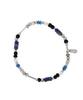 Acha Lapis Multi Bead Bracelet _ Blue