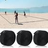 Outdoor Volleyball Boundaries Line with Ground Nails Volleyball Courts Webbing Marker for Sand Outdoor Grass Backyard