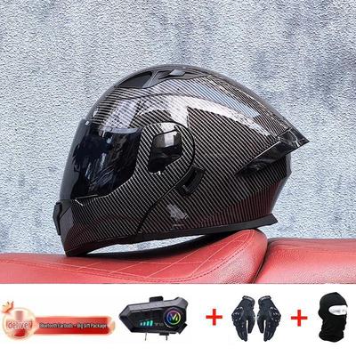 Orz Universal 3C Certified Bluetooth Motorcycle Helmet for All Seasons (Men's/Women's)