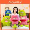 Mouth Big Cartoon Monster Plush Toy Cute Sausage Lip Monster Doll Kids Gift