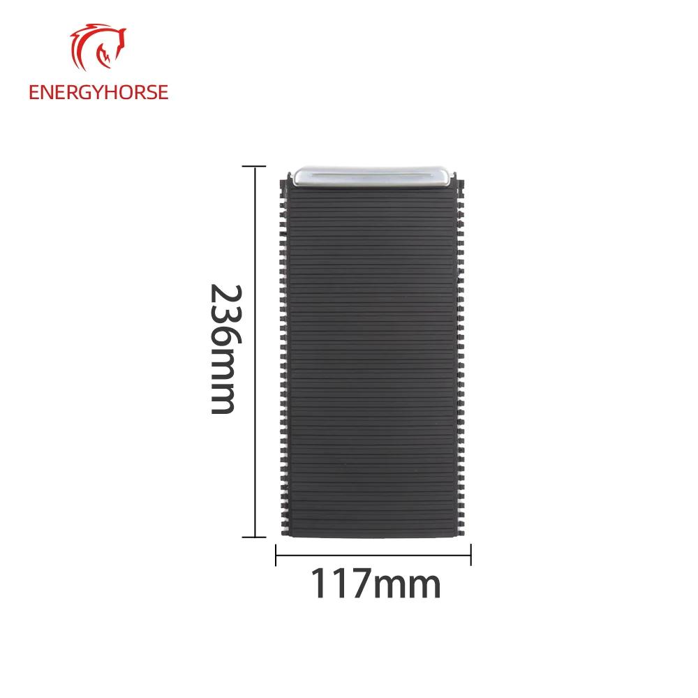For Volvo S60 V60 XC60 Central Armrest Water Cup Holder Pull Curtain Rolling Shutter Cover Plate 39868873 39868875
