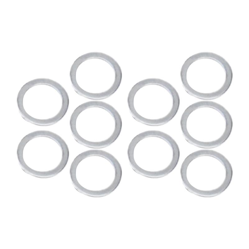 10 шт. Шайбы для педалей, Стальные прокладки для велосипедных педалей, Запасные части для шатунов горных и шоссейных велосипедов 1